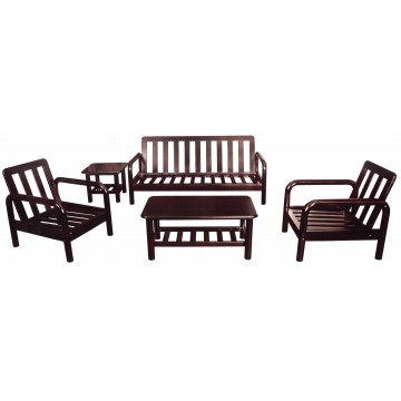 1+1+3 Seater Wooden Sofa Set WS1030 (Available in 2 color)